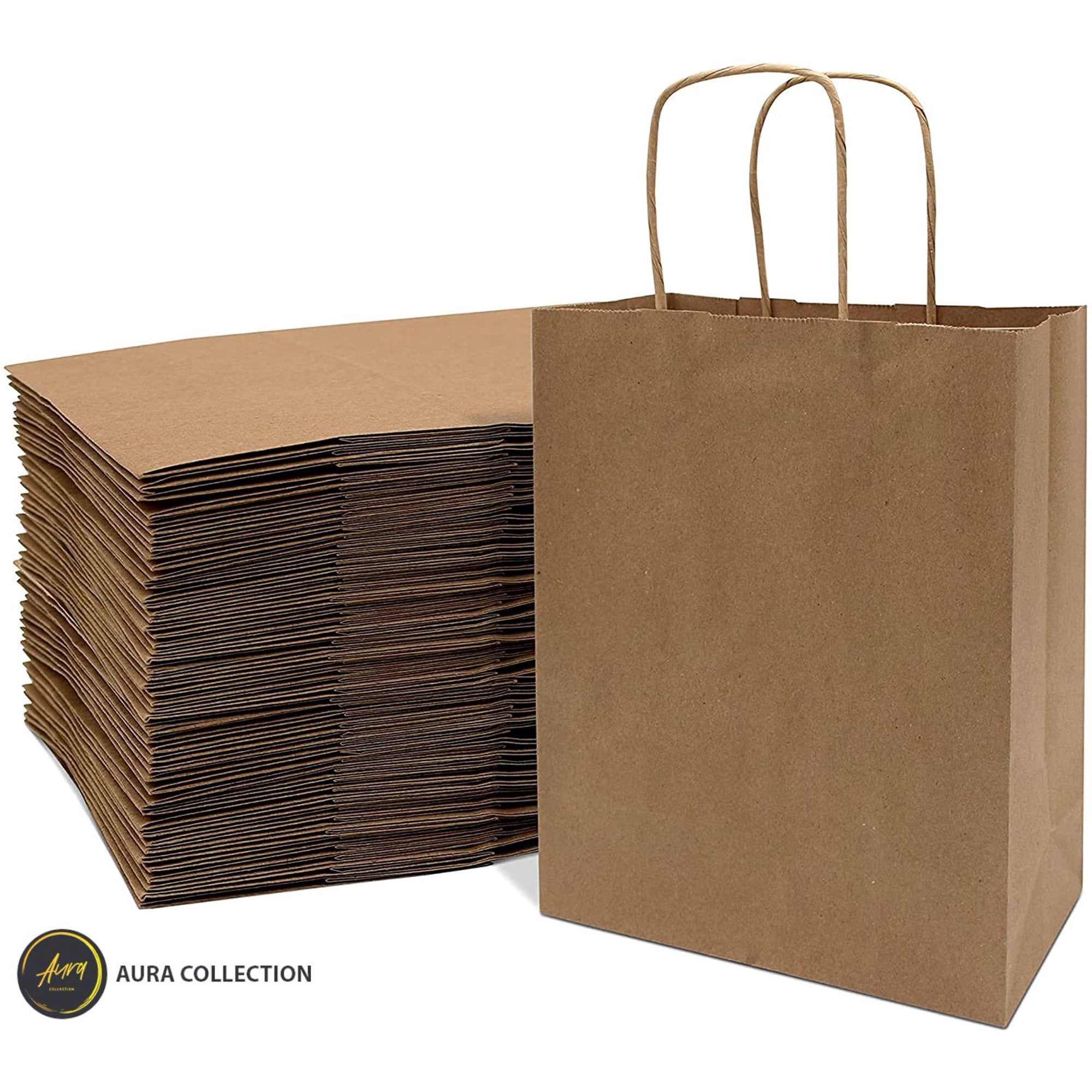 Art of Aurra Brown Kraft Paper Bags(25 Pcs)