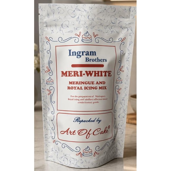 Art of Cake Meri-White Meringue and Royal Icing Mix 500g