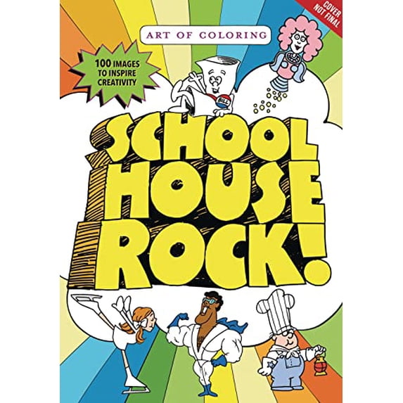 Pre-Owned Art of Coloring: Schoolhouse Rock (Paperback) 1368080553 9781368080552