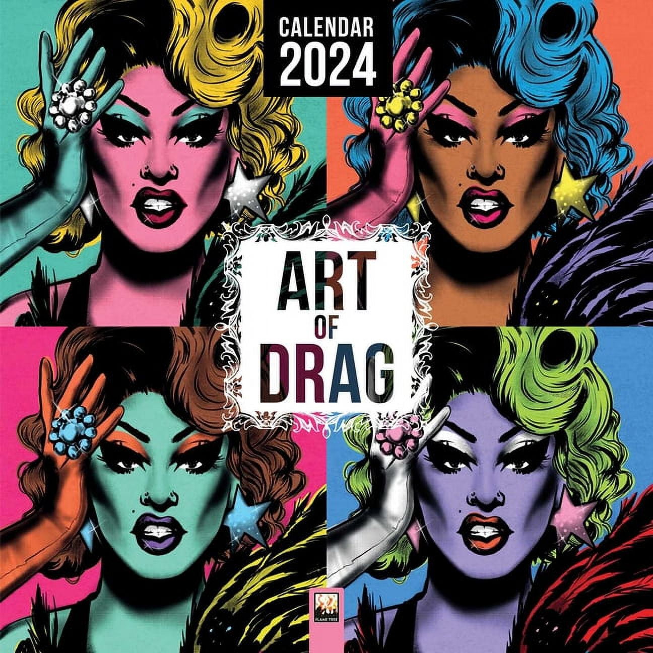 Art of Drag Wall Calendar 2024 (Art Calendar) (Calendar)