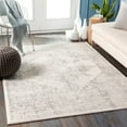 thumbnail image 1 of Art of Knot Kannon White 7 ft. 10 in. Square Traditional Area Rug, 1 of 6