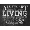 thumbnail image 1 of Art of Living with Border Poster Print by  Sundance Studio (9 x 12), 1 of 1