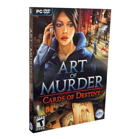 Art of Murder Cards of Destiny PC DVDRom Game - Chase the serial killer across many different states
