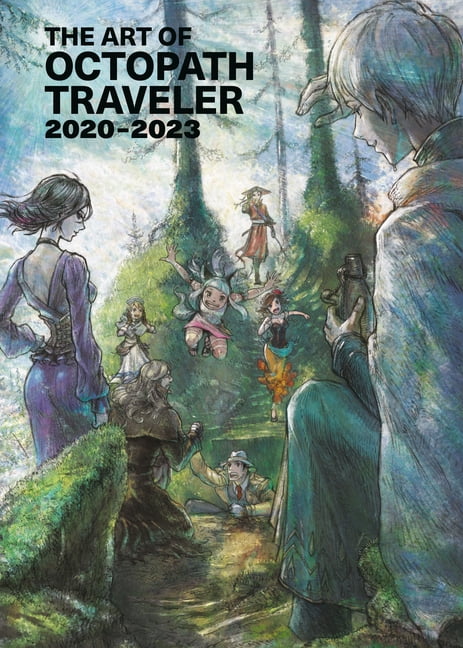 The Art of Octopath Traveler: 2020-2023, (Hardcover)