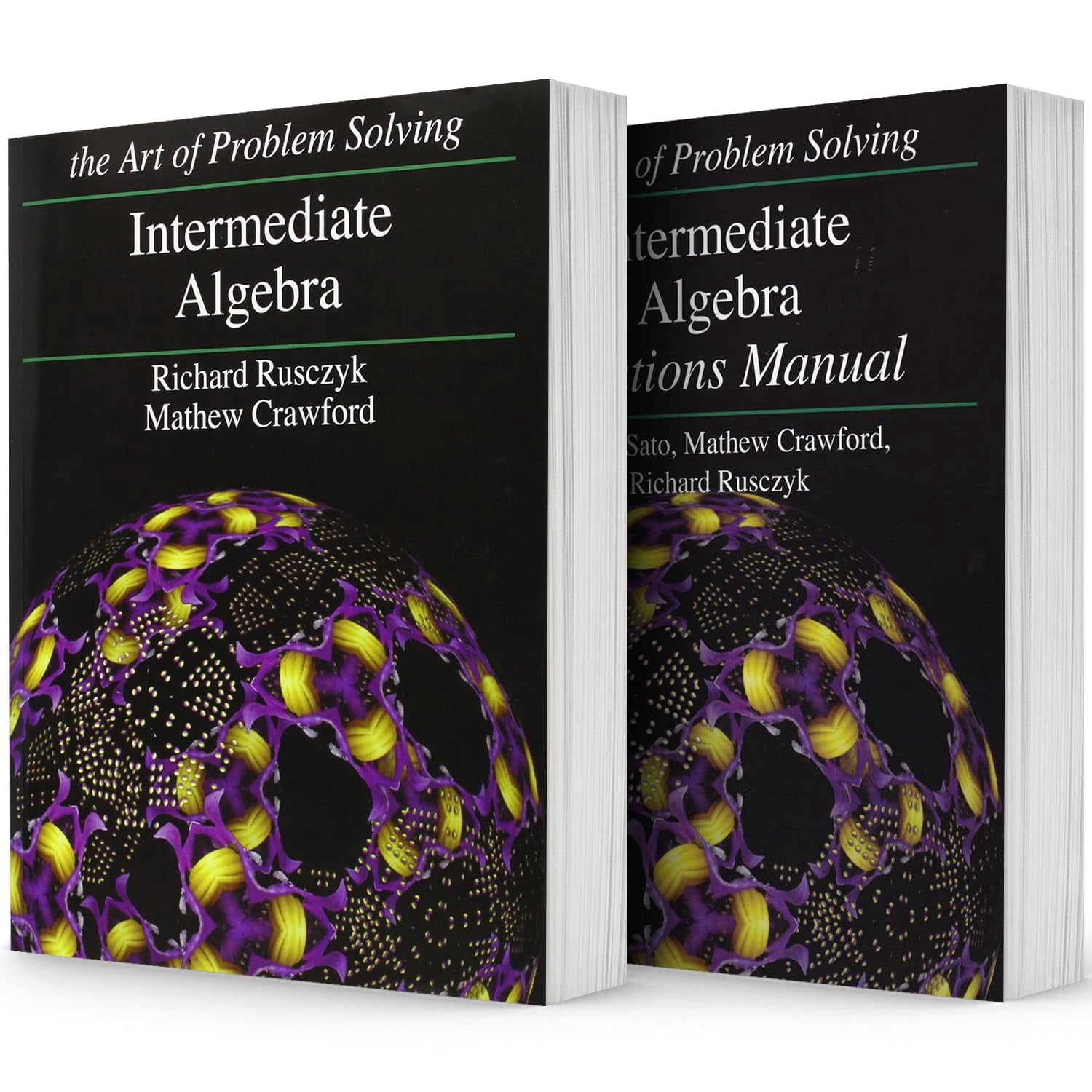Richard Rusczyk Ripped Art of Problem Solving (AoPS) Series Intermediate Algebra 2 Books Set ...