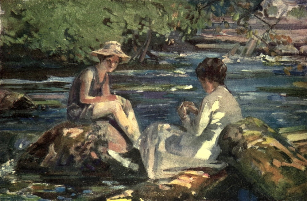 Art of the British Empire 1917 Summertime Canvas Art - Franklin Brownell (18 x 24)