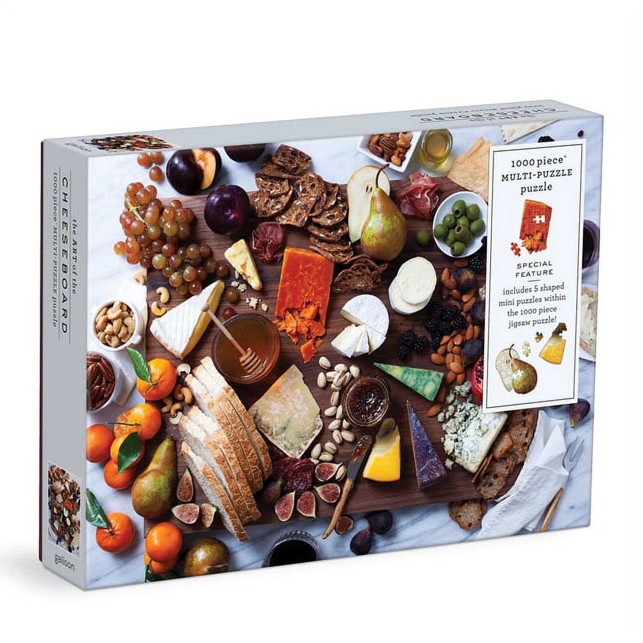 Art of the Cheeseboard 1000 Piece Multi-Puzzle Puzzle (Other)