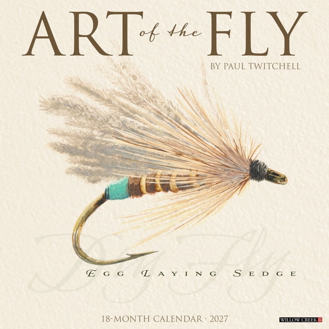 Art of the Fly (Paul Twitchell) 2027 12 X 12 Wall Calendar, (Paperback)
