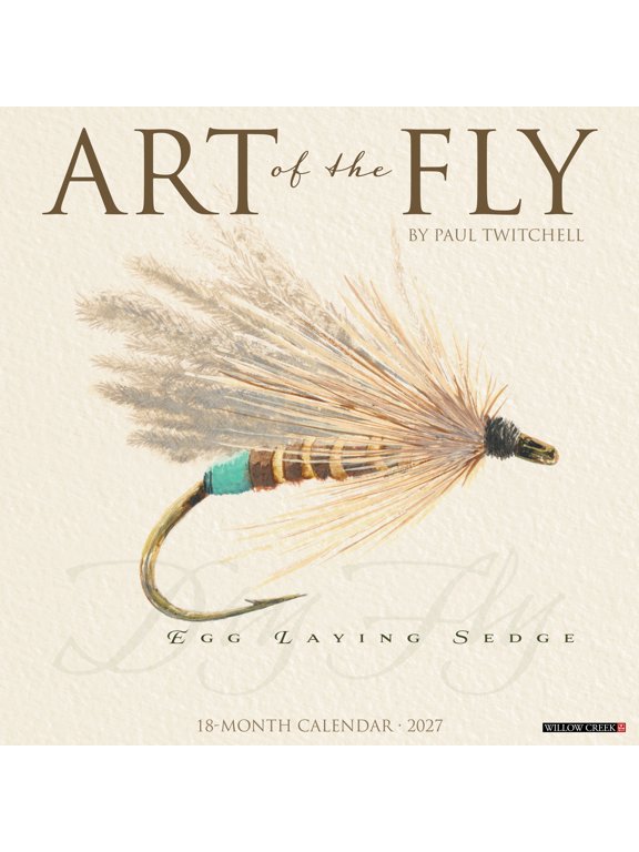 , Art of the Fly (Paul Twitchell) 2027 Wall Calendar