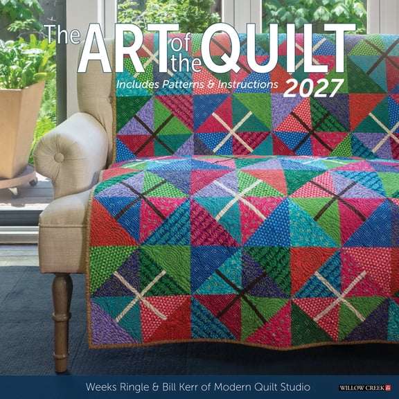 Art of the Quilt 2027 12 X 12 Wall Calendar, (Paperback)