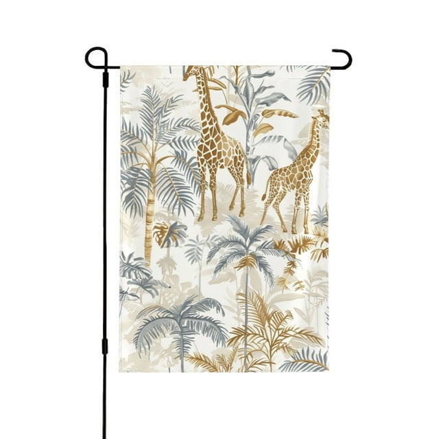 Art painting plant Garden flag, courtyard flag, doublesided high