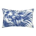 Art painting plant Waist pillow case Decorative large pillow case with