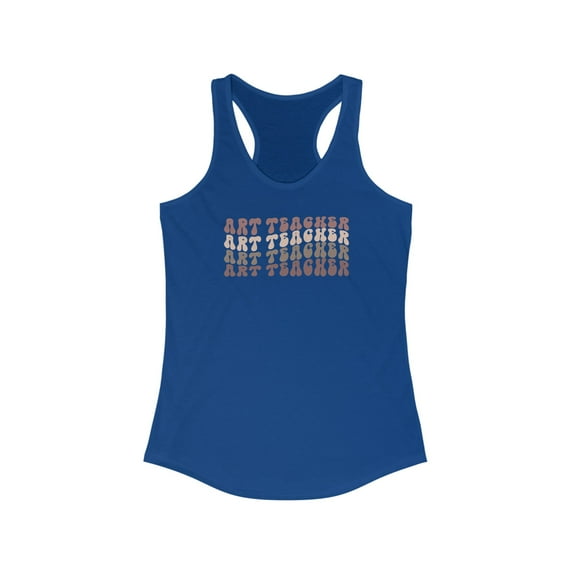 Art teacher Graduation Tank Top Gifts Shirt Womens Sleeveless