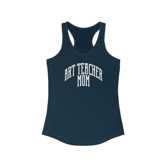 Art teacher Mom Mother's Day Mama Tank Top Gifts Shirt Womens Sleeveless
