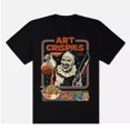 thumbnail image 1 of Art the Clown Crispies Terrifier T-Shirt, Steven Rhodes Horror Movie Tee, 1 of 5
