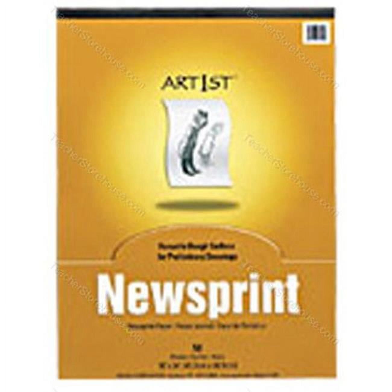 Art1St Newsprint Pad 9X12 50 Sht