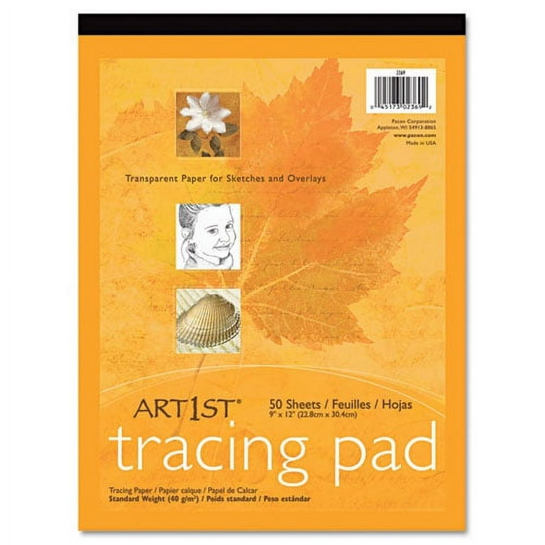 Art1st Parchment Tracing Paper, 16 lb, 14 x 17, White, 50/Pack Art1st Parchment Tracing Paper, 16 lb, 14 x 17, White, 50/Pack