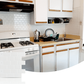 Art3d 10-Pack 12"x12" Peel and Stick Backsplash Tile,Wall Stickers for Kitchen,RV,Laundry Room,White Subway Tile