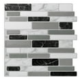 thumbnail image 1 of Art3d 10pcs Self Adhesive Marble Grey Wall Tile,Peel and Stick Backsplash for Kitchen, 12"X12", 1 of 8