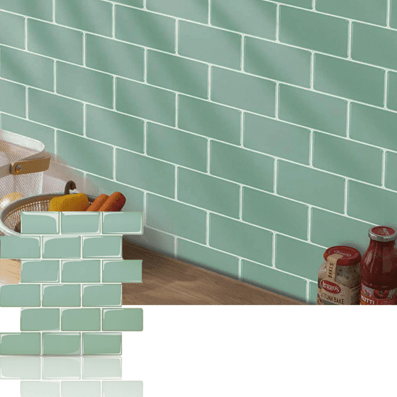 Art3d 10-pack 12"x12" Peel and Stick Backsplash Tile Stickers for Kitchen Touring Car