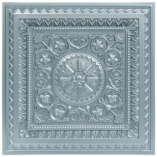 Art3d Gray Diamond Design 19.7 in. x 19.7 in. PVC 3D Wall Panel (12-Pack)