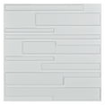 thumbnail image 1 of Art3d 12 Pack Wall Panels Brick Design 3D Wall Panels PVC, White 32 Sq.ft, 1 of 7