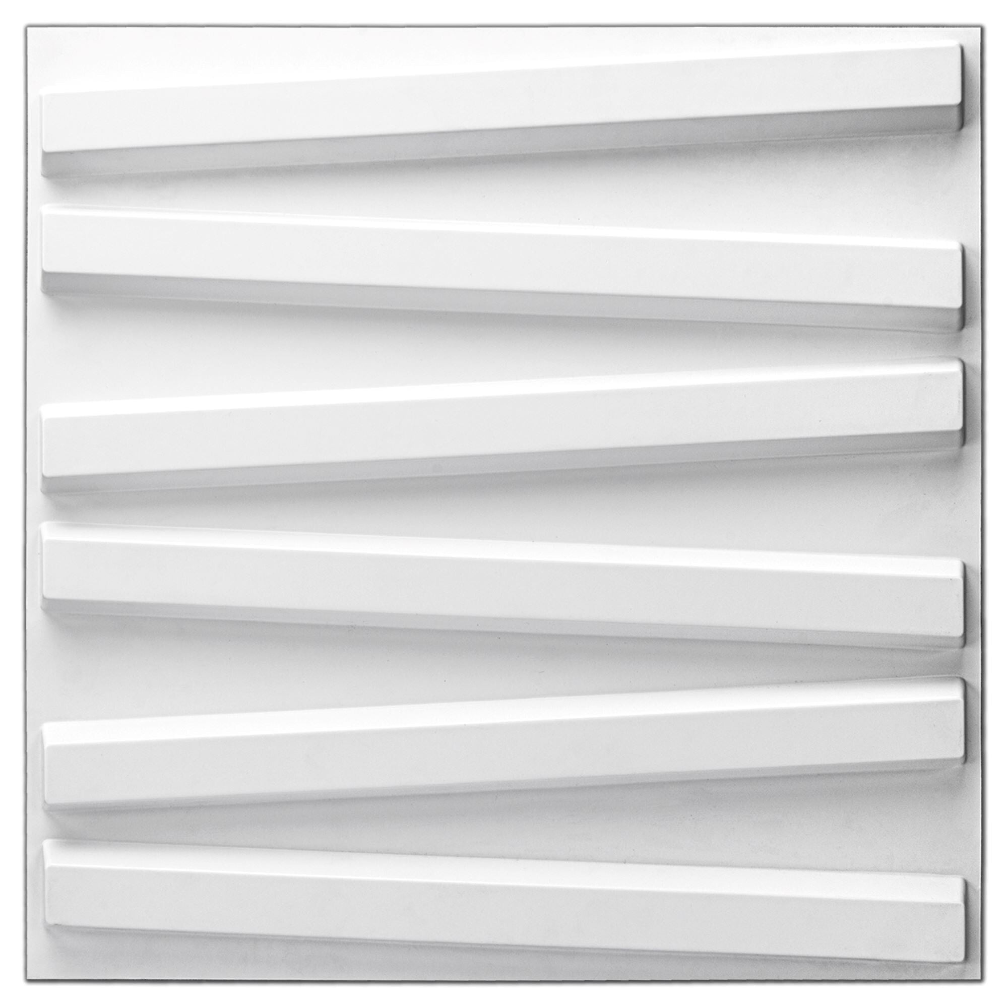 Art3d 12pack PVC Textured 3D Wall Panels for Interior Wall Decor in