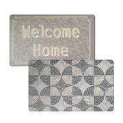Art3d 18" X 30" Double Sided Premium All-Purpose Non-Slip Anti-Fatigue Kitchen Standing Rug, Comfort Mat with Extra Support and Thick in Welcome Home