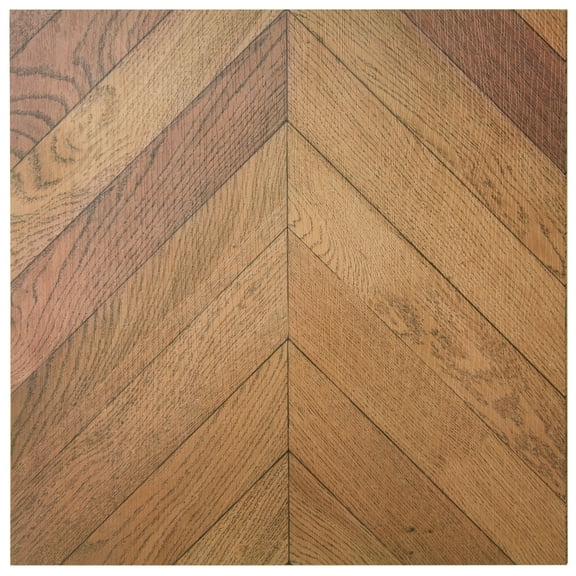 Art3d 30 Pcs Peel and Stick Vinyl Floor Tiles, 12" x 12" Self Adhesive Waterproof Wood Flooring Tile for Home Decor,Kitchen,Cover 30 Sq.ft, Brown