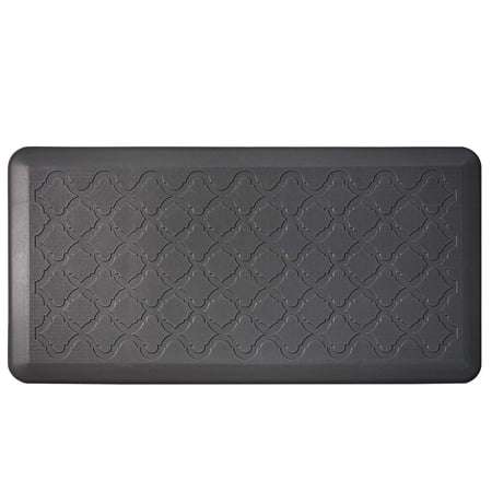 Art3d 39" X 20" Premium All-Purpose Non-Slip Anti-Fatigue Kitchen Standing Rug, Comfort Mat with Extra Support and Thick in Gray
