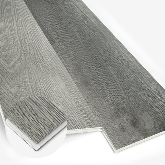 Art3d 48''x7.2'' 10Pcs Interlocking Luxury Vinyl Flooring Tile, SPC Rigid Core Wood-Look Floor Plank,24 Sq.ft.