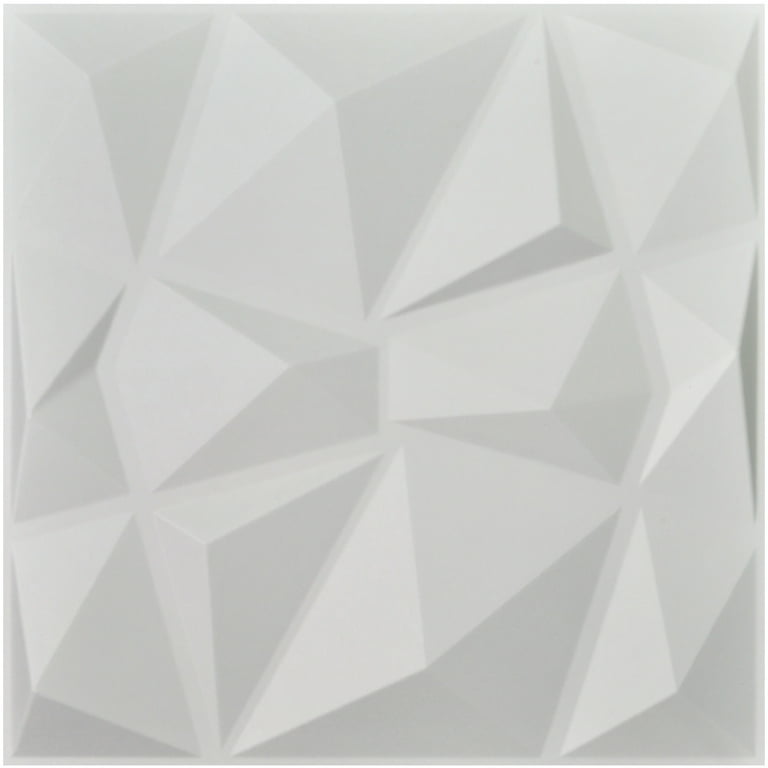 Art3d Decorative 3D Wall Panels Textured Wall Art Diamond Design Pack of 12 Tiles 32 Sq Ft (Plant Fiber) Art3d Decorative 3D Wall Panels Textured Wall Art Diamond Design Pack of 12 Tiles 32 Sq Ft (Plant Fiber)
