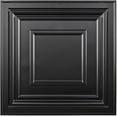 thumbnail image 1 of Art3d PVC Drop Ceiling Tile 2ft x 2ft Pack of 12pcs, Glue up Ceiling Tile for Home Decor,Black, 48 Sq.ft, 1 of 8