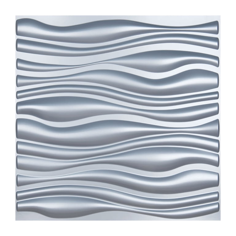 Art3d 3D Wall Panels PVC Wave Design I (32 Bed Bath Beyond , 60% OFF