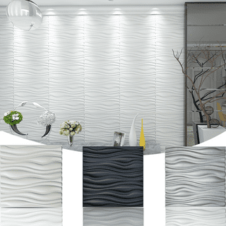 25-Sheet Self Adhesive Backsplash, Marble Design 3D Wall Panels, Kitchen Backsplash Bathroom Wall Tile (Black,20*20cm)