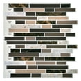 thumbnail image 1 of Art3d Peel and Stick Backsplash Tile Brown Mix Wall Tile 12 in. x 12 in. (6-Pack), 1 of 7