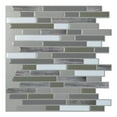 thumbnail image 1 of Art3d Peel and Stick Wall Tile for Kitchen / Bathroom Backsplash, 12"x12", Long Stone (6 Pack), 1 of 5