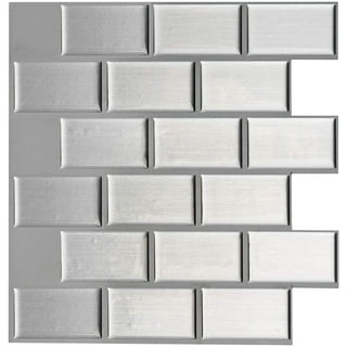 Art3d 12 x 12 Peel and Stick Kitchen Bathroom Backsplash Wall Tile  (1-Pack)