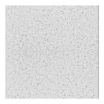 Art3dwallpanel 12-Pack 2x2ft Waterproof Ceiling Tiles, Acoustic, No-Sag Panels for Basement & Office,White Stucco Printing
