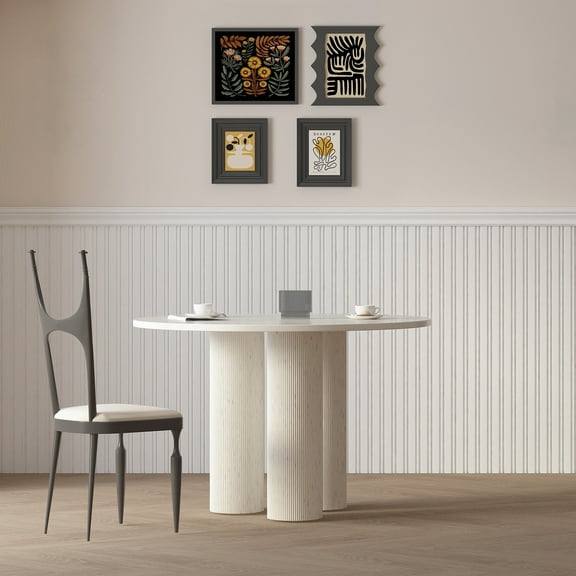 Art3dwallpanel DIY Board & Batten Wall Kit - 9.84" W x 37.8" L Polystyrene Wainscoting Panels for Instant Room Makeover,Easy Installayion,, 31 Sq Ft/Box