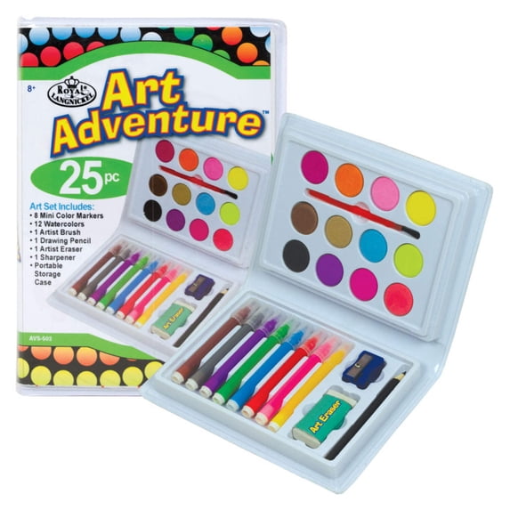 Royal & Langnickel Art Adventure® Mini Color Marker Art Set - 25pc
