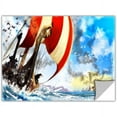 thumbnail image 1 of ArtApeelz Luis Peres "Old Times 3" Removable Wall Art Graphic, 1 of 2