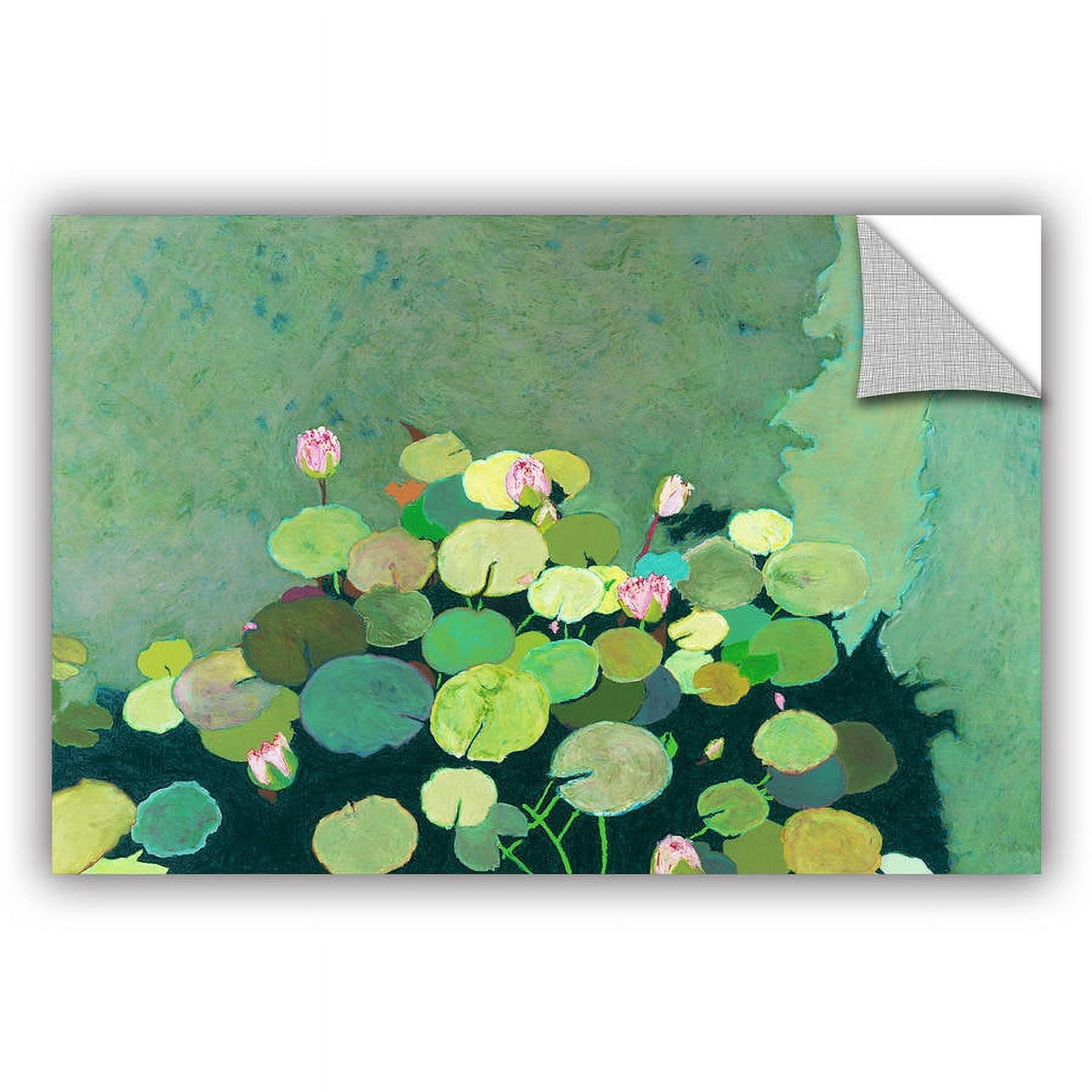 ArtAppealz Allan Friedlander "Betty's Serenity Pond" Removable Wall Art