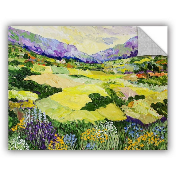 ArtAppealz Allan Friedlander "Cool Grass" Removable Wall Art