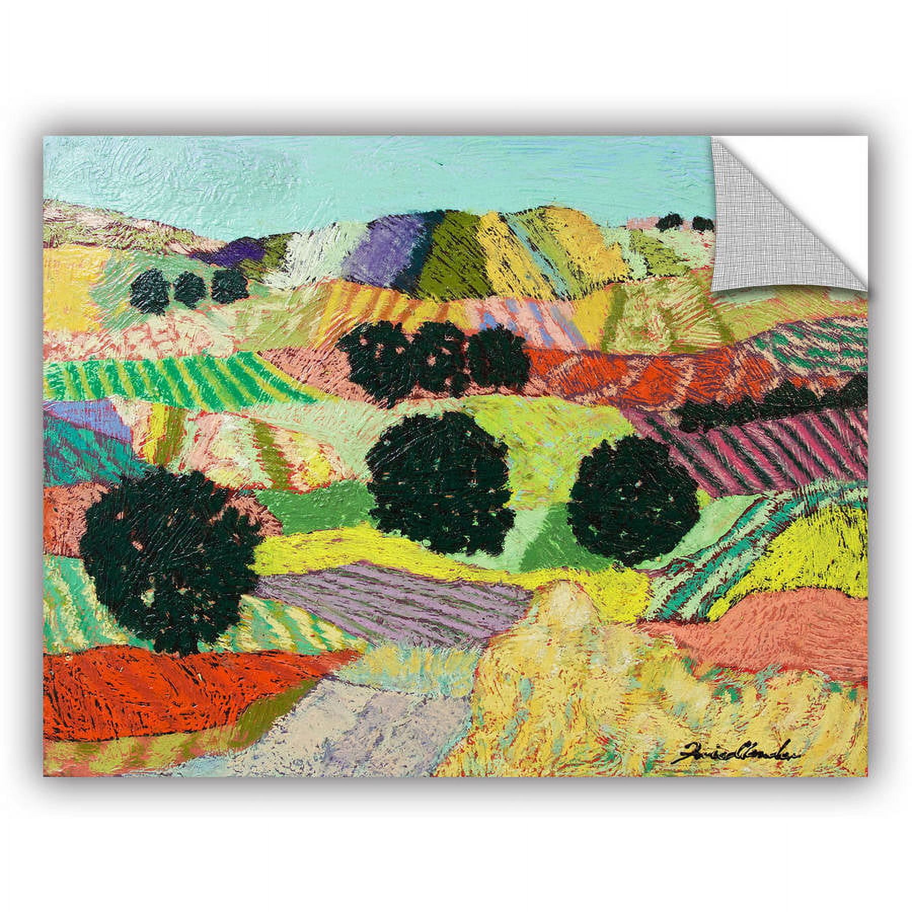 ArtAppealz Allan Friedlander "Crystal Mountain" Removable Wall Art