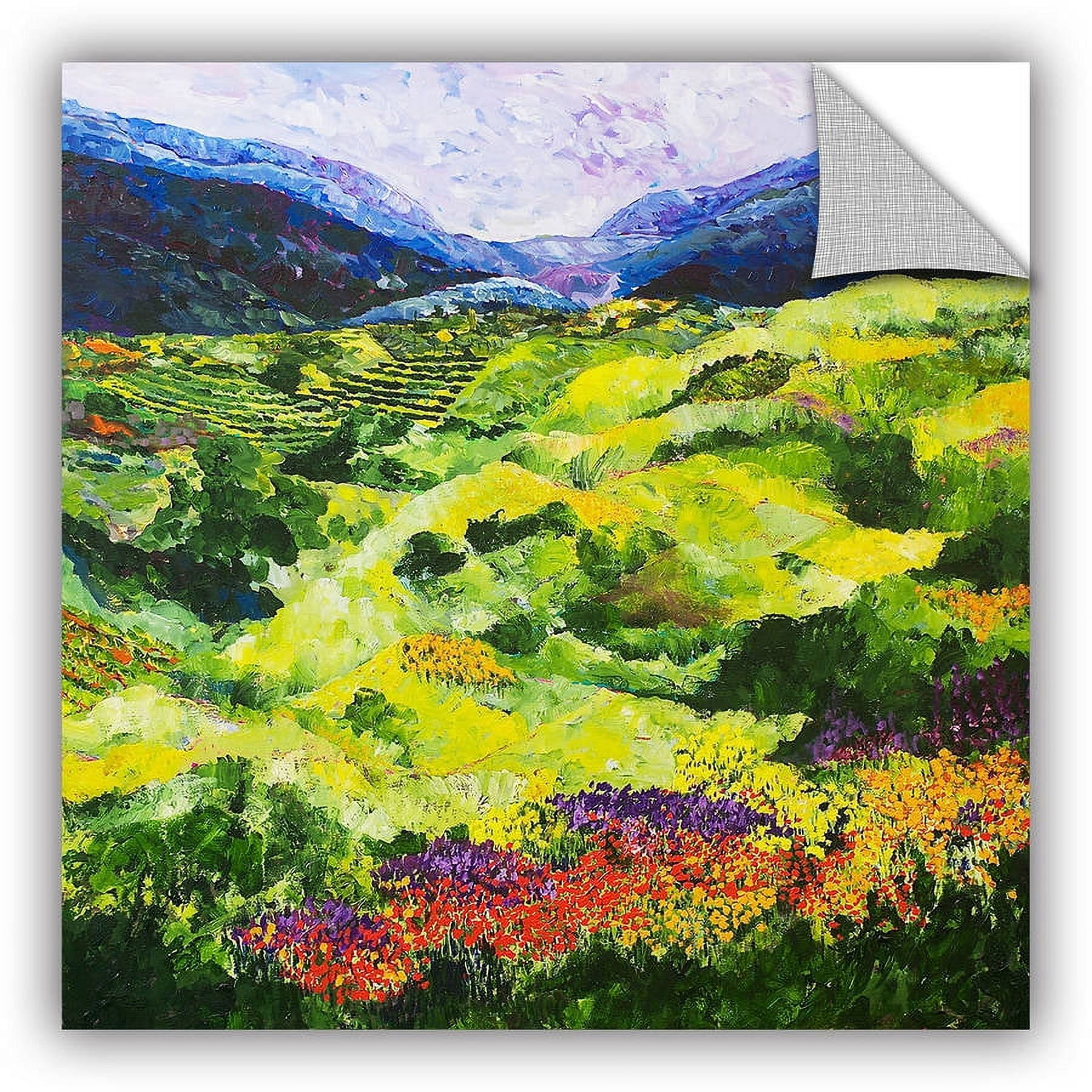 ArtAppealz Allan Friedlander "Soft Grass" Removable Wall Art