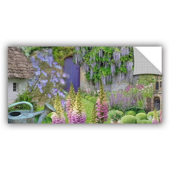 ArtAppealz Cora Niele "Cottage Garden" Removable Wall Art