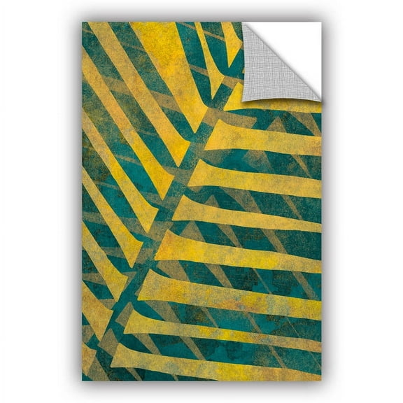 ArtAppealz Cora Niele "Leaf Shades I" Removable Wall Art