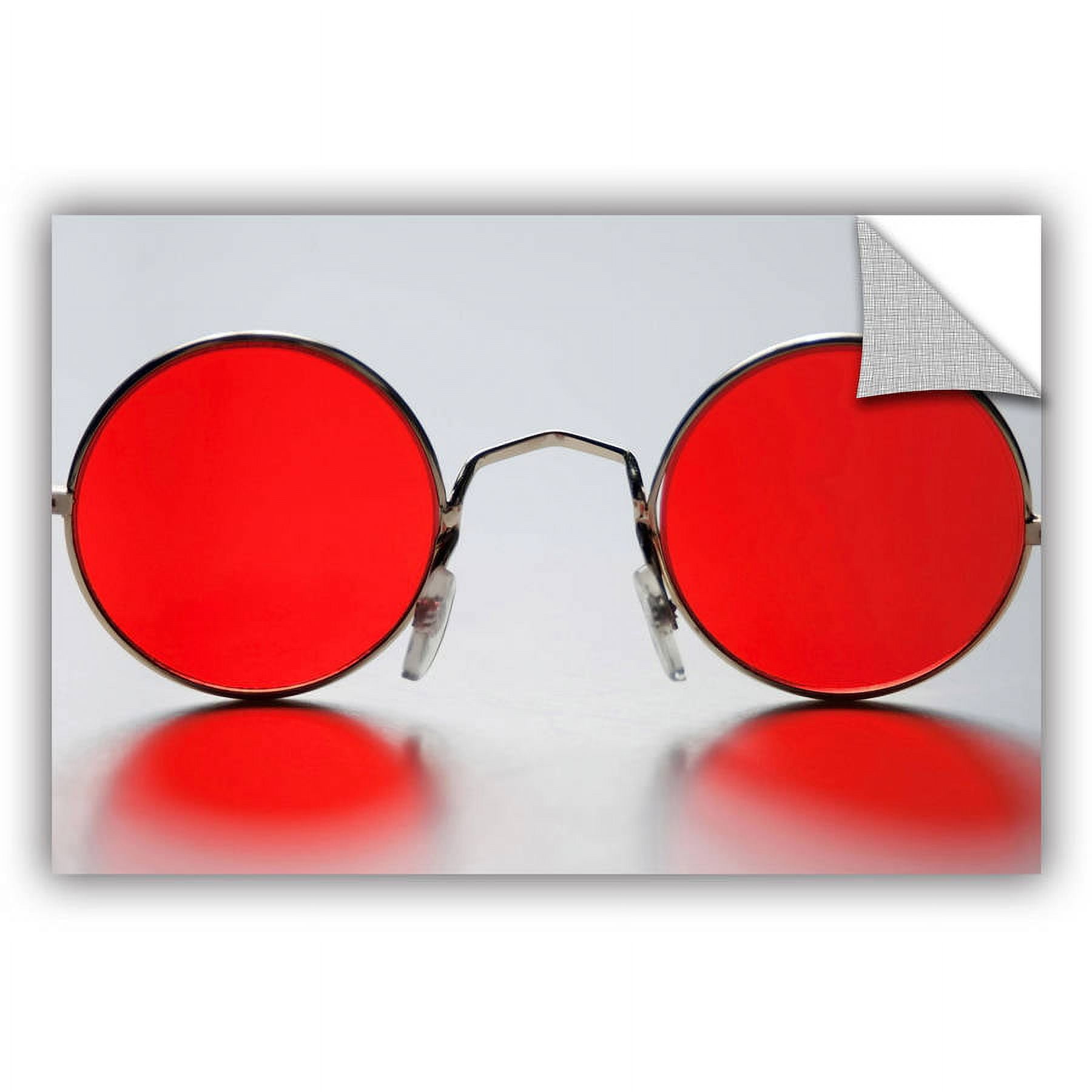 ArtAppealz Dan Holm "Rose Colored Glasses" Removable Wall Art