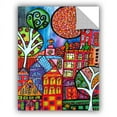 thumbnail image 1 of ArtAppealz Debra Purcell "Downtown Living" Removable Wall Art, 1 of 1